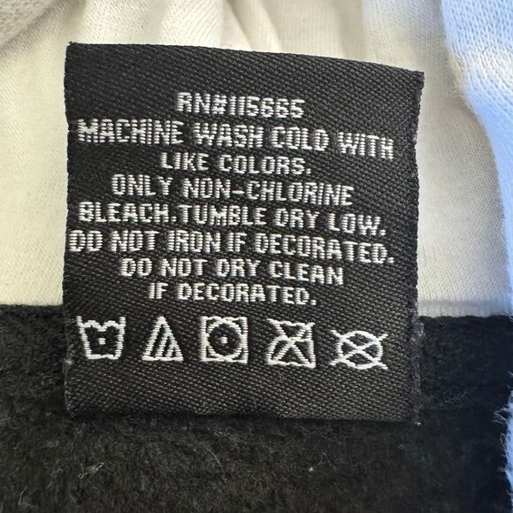 New Misfits Snap Button Black And White Varsity Jacket Fiend Graphic Size Small - Picture 6 of 7